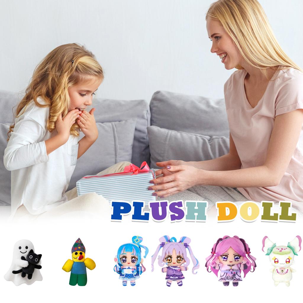 Plush Doll , Toy Gift , Cartoon  , Children's Rag Doll , Children's Gift Pillow