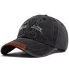 Großer M-Buchstabe 3D-Stickerei Baseballkappe Herren Vintage Weiches Oberteil PU-Lederbesatz Schirm Damenmütze Outdoor Freizeit Sonnenschutz Snapback