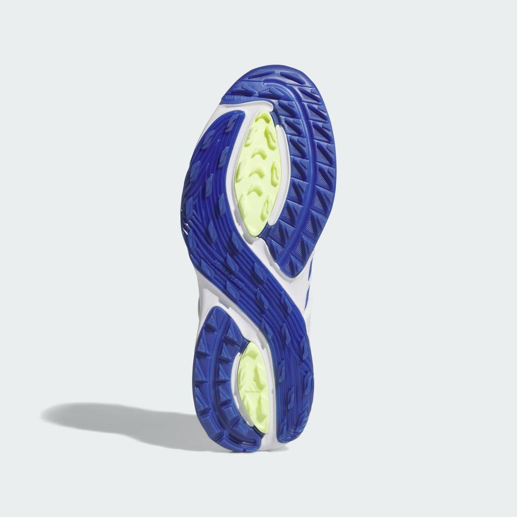 adidas ADIPOWER 26 BOA SPIKELESS GOLF SHOES KK2839 Men's Performance Sports Shoes Cloud White / Dual Indigo / Frozen Lemon