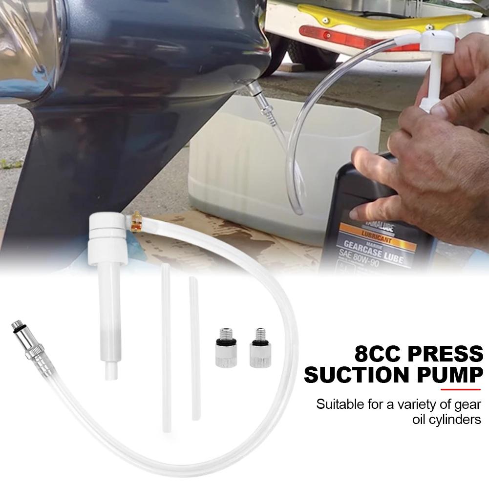 Transfer Pump for Auto Transmission Gasoline Differential Fluid Fuel Oil Diesel Hand Siphon Pump Liquid Syphon Manually Pressing