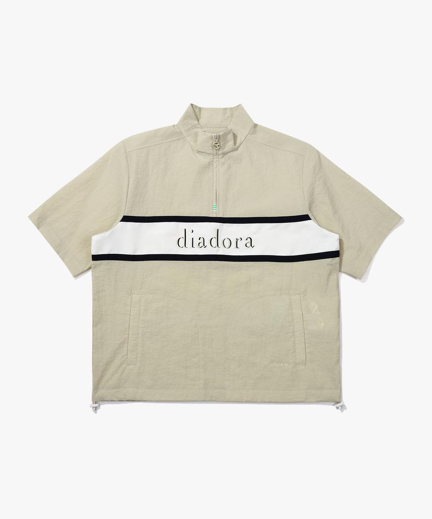 Diadora Montello Bento Short Sleeve Anorak Beige