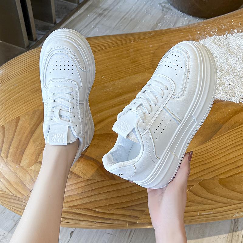 Mada Mada Platforma Moteriški Laisvalaikio Batai Sportiniai Kedai Ruduo Lauko Kvėpuojantys Lengvi Balti Bėgimo Batai Moterims Balti Batai
