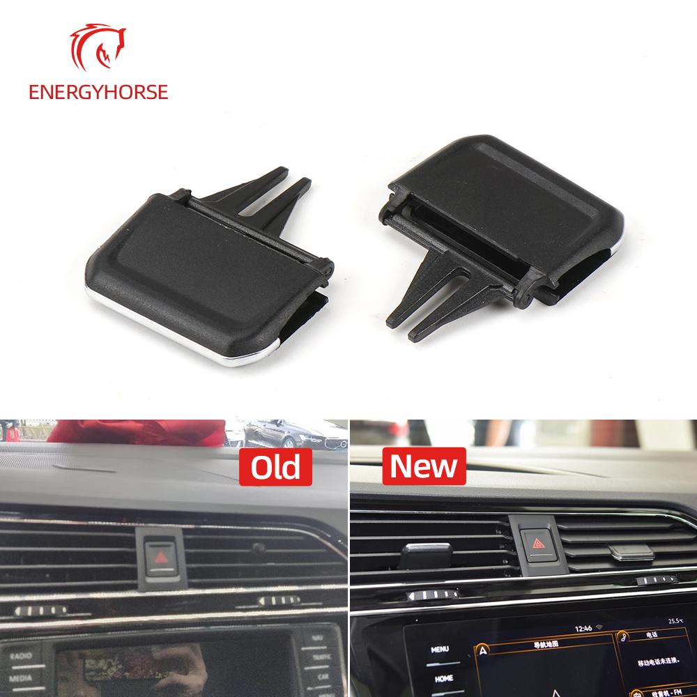 Auto Front Klimaanlage AC Vent Grille Clip Slider Für Volkswagen Tiguan