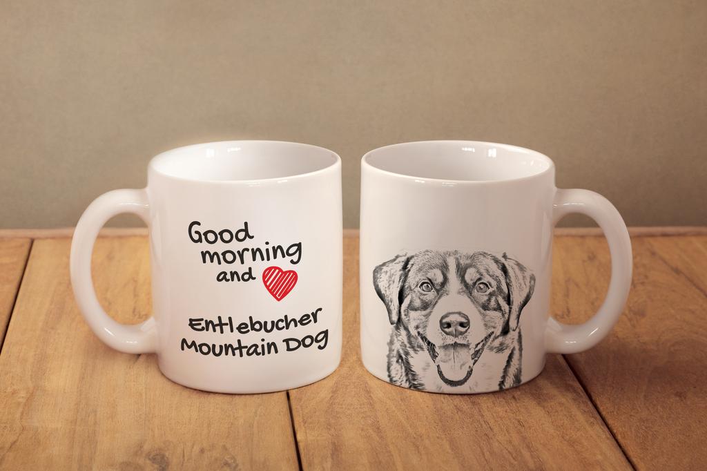 Entlebucher Mountain Dog, Entelbuch Cattle Dog - cup with a dog, personalized cup with a print, a classic gift for everyone from the Art-Dog brand