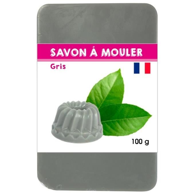 Savon à mouler - Graine créative - 100 g - Prêt à l'emploi - Fond au micro-ondes - Mixte