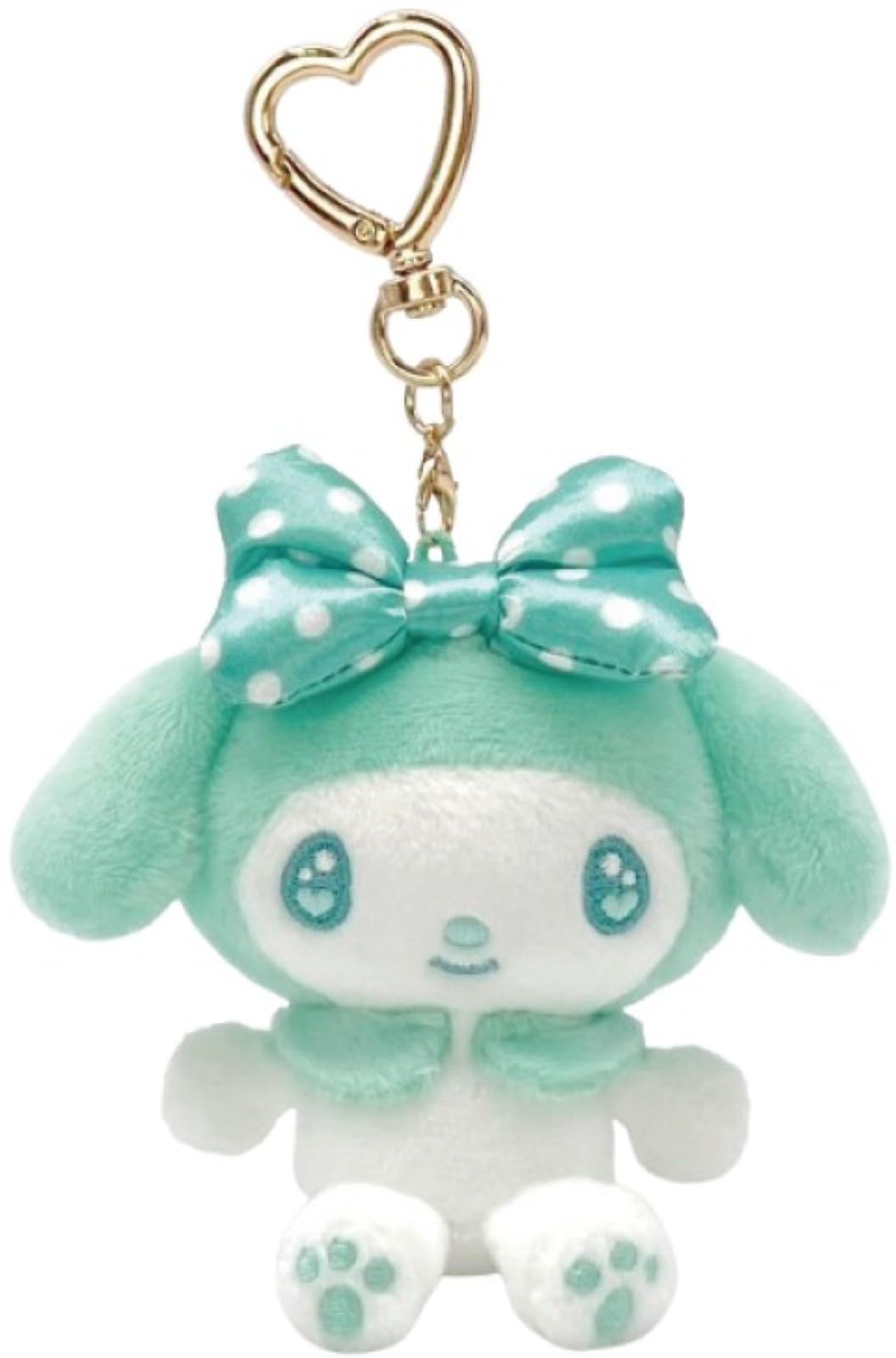 

Nakajima Corporation Sanrio Characters My Melody Green Mascot 213983-25 H10 x W9.5 x D4.5cm