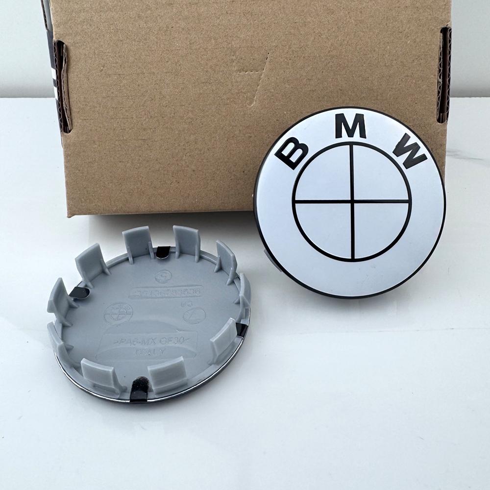 BCGRR1 Mini 4Pcs 56mm 68mm Wheel Center Caps for BMW 50th Anniversary M Power Carbon Fiber Rim Hubcap Emblem E46 E90 F10 F30 G20 X5