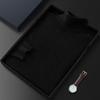 2025 Classic Solid Color Men's High Neck Loose Cashmere Sweater Pullover Knitwear