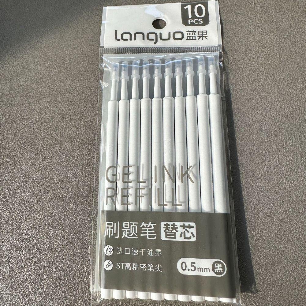 4PCS/Set Quick-drying Pocket Pen 0.5mm Black Ink Signature Pen Neutral Pen Student Specific