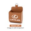 Car Interior Air Vent Storage Box Mini Phone Waste Storage Case For Lexus UX250h RX450h RX300 GX470 CT200h RX400h NX300h RX350 AFH1