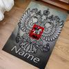 Custom Personalization Coat of Arms of Russia Print Area Rug - Soft, Washable Non-Slip Indoor Mat,Living Room,Home&Office Decorative Rug