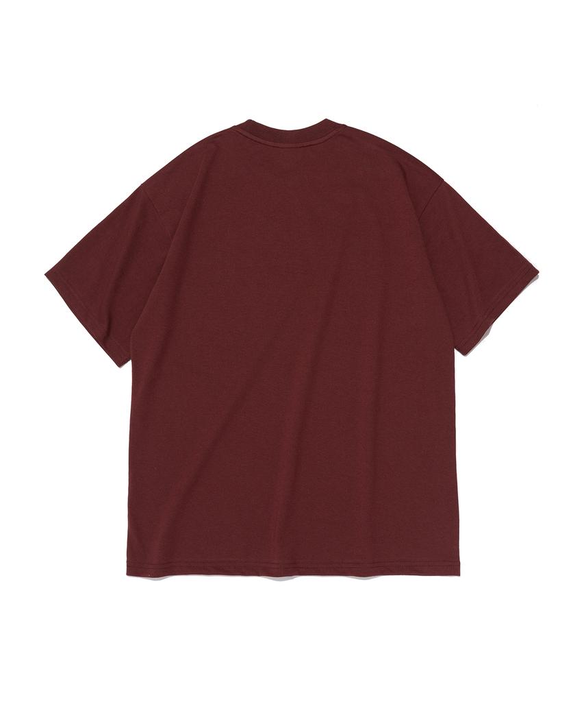 BERNI Busan Seagull Trip Short Sleeve T-Shirt (Wine)