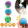 Dog Interactive Ball Soft TPR Toy for Dog Interactive Training Dog Ball Pet Teeth Cleaning Bite Resistance Ball Toy Random Color