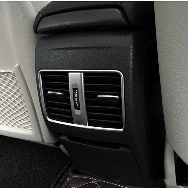 Car Air Outlet Trim For Mercedes Benz A B Class GLA CLA 200 220 260 ABS Rear Air Conditioning Vent Outlet Frame Car Decoration