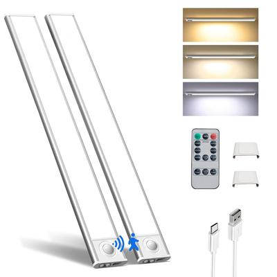 Rechargeable LED Sensor Bar Light for and Other Features a Magnetic and Includes a Color Temperature Suitable for and Other Indoor Kitchen, Closet,