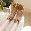 Dongdaemun Wuyin Women'S Socks Double Needle Combed Cotton Stacking Socks Coffee Series Sweat-Absorbing Versatile Medium Tube Socks