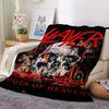 1pc SLAYER SOUTH OF HEAVEN Themed Printed Soft and Comfortable Home Blanket, Small Throw Blanket, Nap Blanket, Suitable As a Gift L007