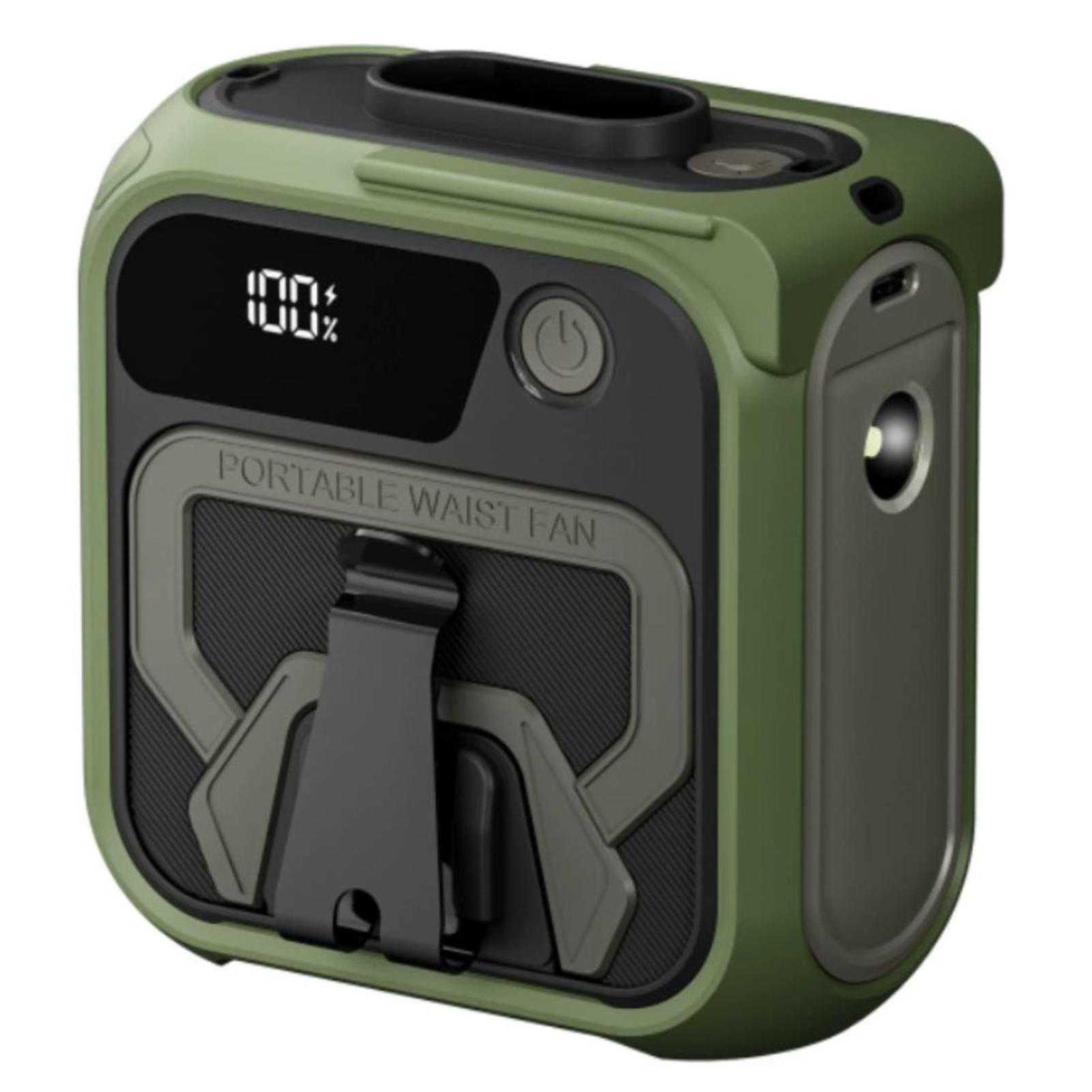 Портативный вентилятор, носимый на шее, персональный вентилятор для тела для работы на открытом воздухе