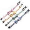 New Arrival! Adorable Cotton Printed Dog Collar Romantic Rose Collection