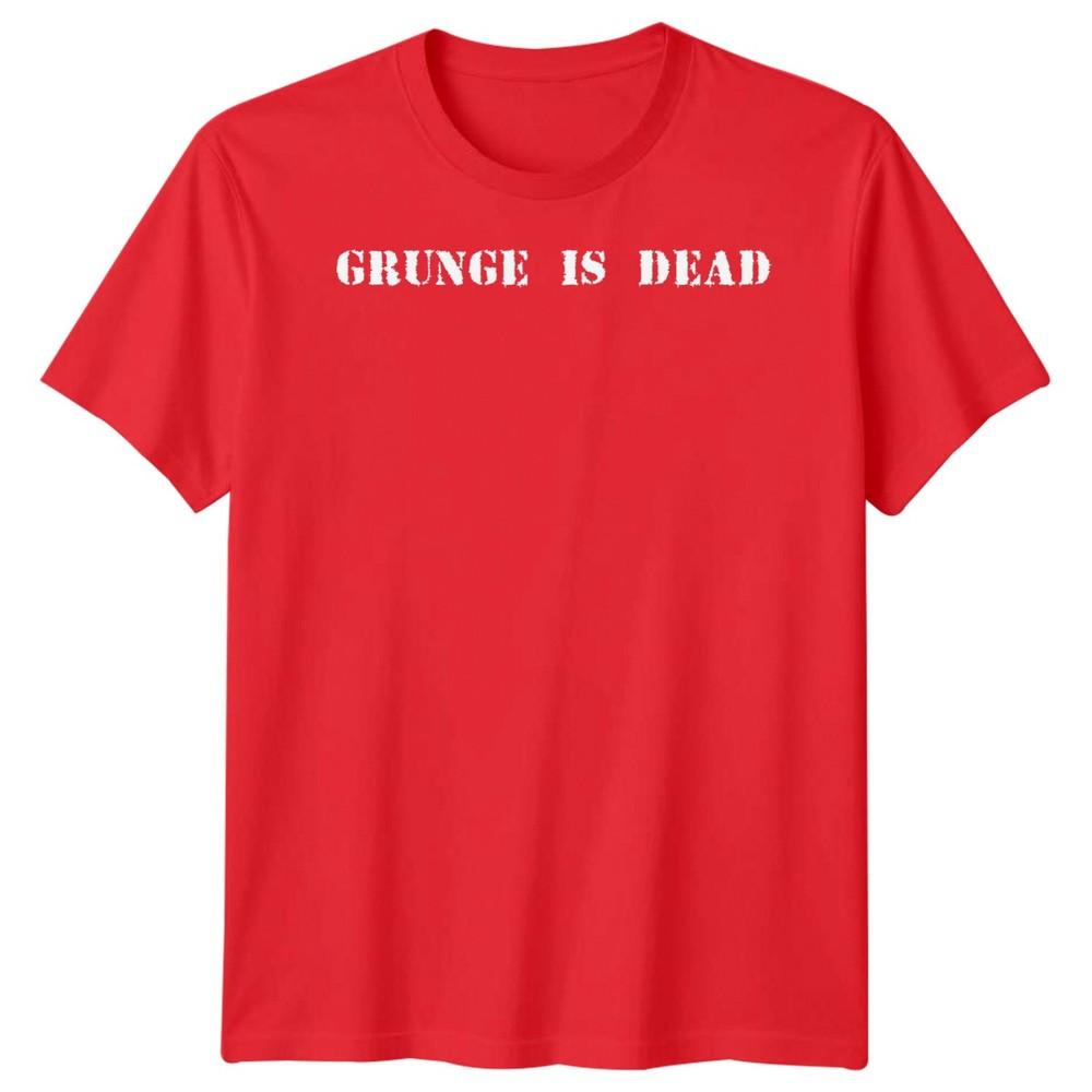 Grunge Is Dead Musik Grunge Unisex T-Shirt Unisex Grafik T-Shirt Vintage Stil
