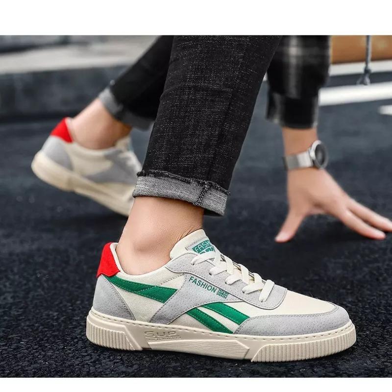 Scarpe da uomo in stile coreano, alla moda, versatili, in tela, casual, per studenti, scarpe da tavola, scarpe in tessuto, scarpe sportive