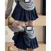 Women's Mini Skirt High Waist A Line Slimming Summer Skirt Shorts Petite Pleated Puff Hem Pink