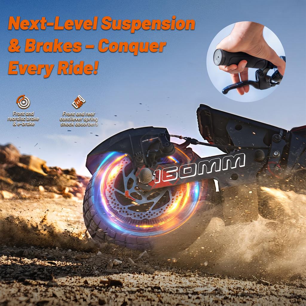 Monopattino Elettrico Pieghevole Kukirin G2 Ultra 800Wx2 Doppio Motore Monopattino Elettrico Adulto Velocità Massima 55Km/h 48V 18AH Autonomia 55KM Carico 120Kg