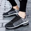 Plus Size Breathable Mesh Air Cushion Men's Running Shoes - Trendy and Versatile for Couples