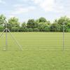Field Fence vidaXL 1.2x25 M Galvanized Steel 3351344