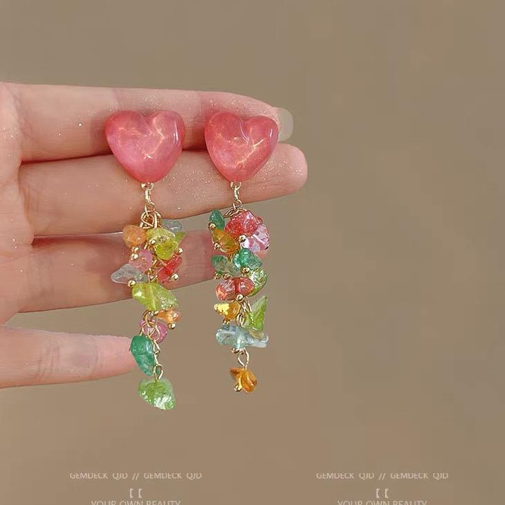 Dreamy Summer Romance Earrings: South Korea's New Trend for Women