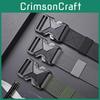 Fashionable Alloy Buckle Men's Nylon Woven Waist Belt For Men And Women