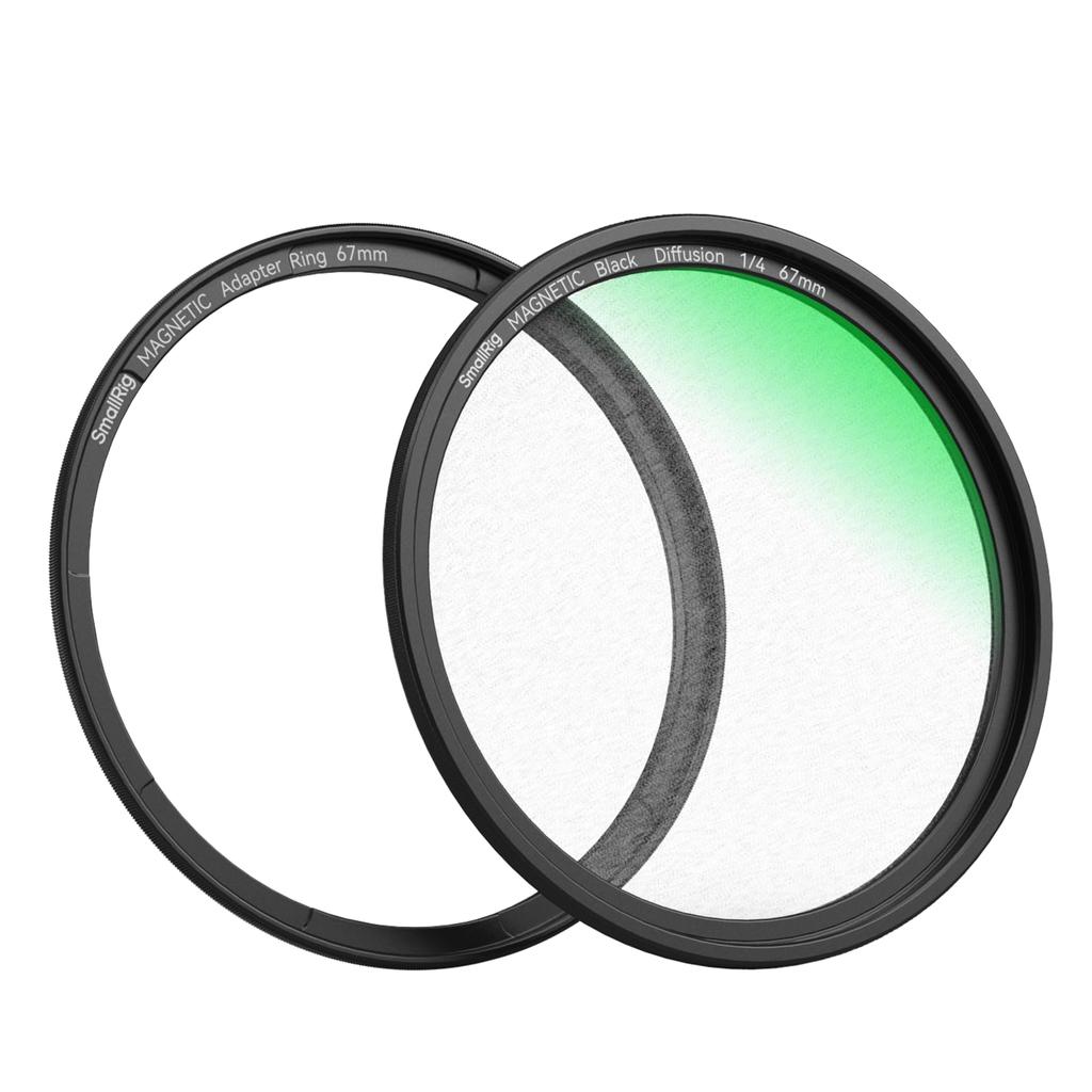 SmallRig 67mm Black Soft Adhesive Filter for Smartphone Camera Lenses 1/4" (Product Code 4583)