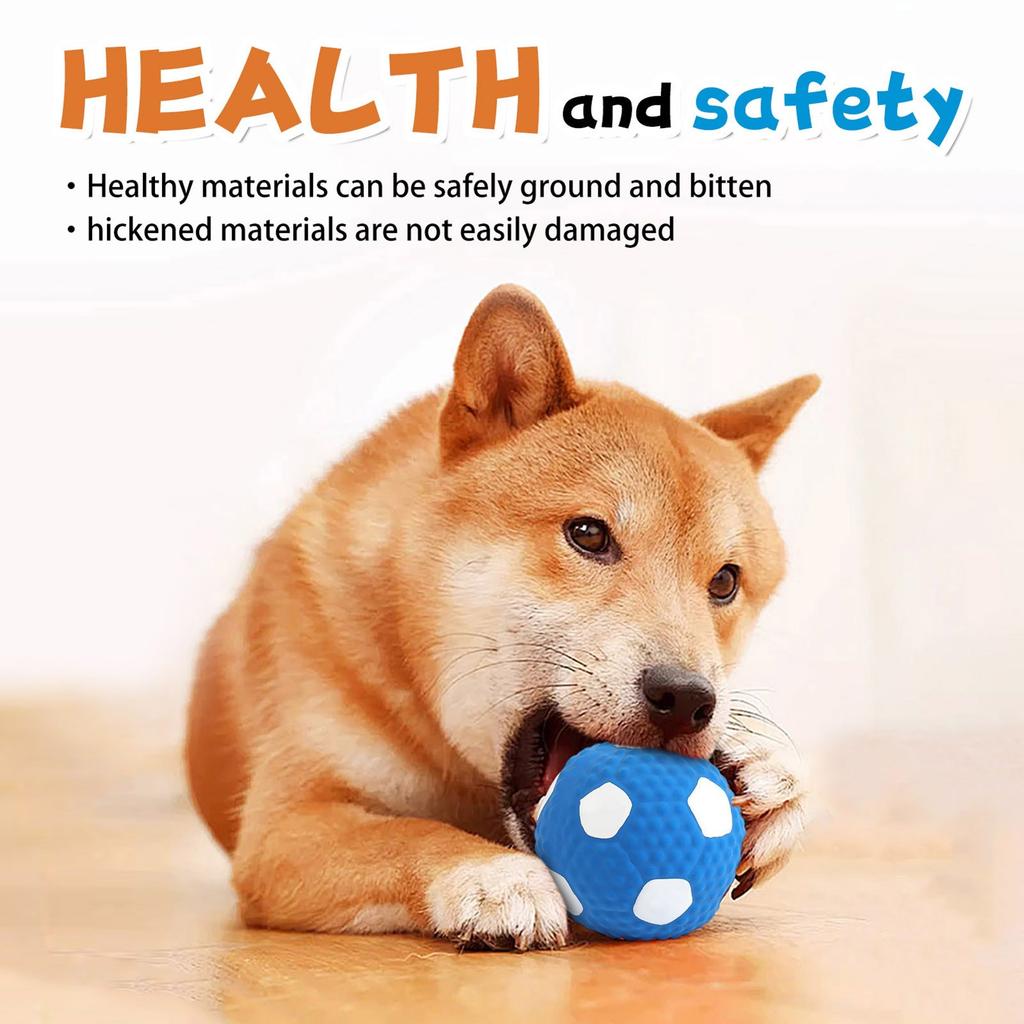Pet Toy Football Rubber Pet Resistant Football Sports Toy