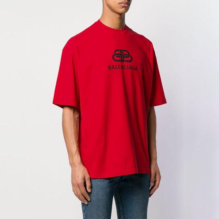 Balenciaga T Shirts Men's Crew Neck Moderate 578139TEV481361