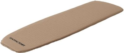 Tent Factory Wellnight Inflatable Mat, Light Solo, TF-INF-LS BE, Beige, Medium