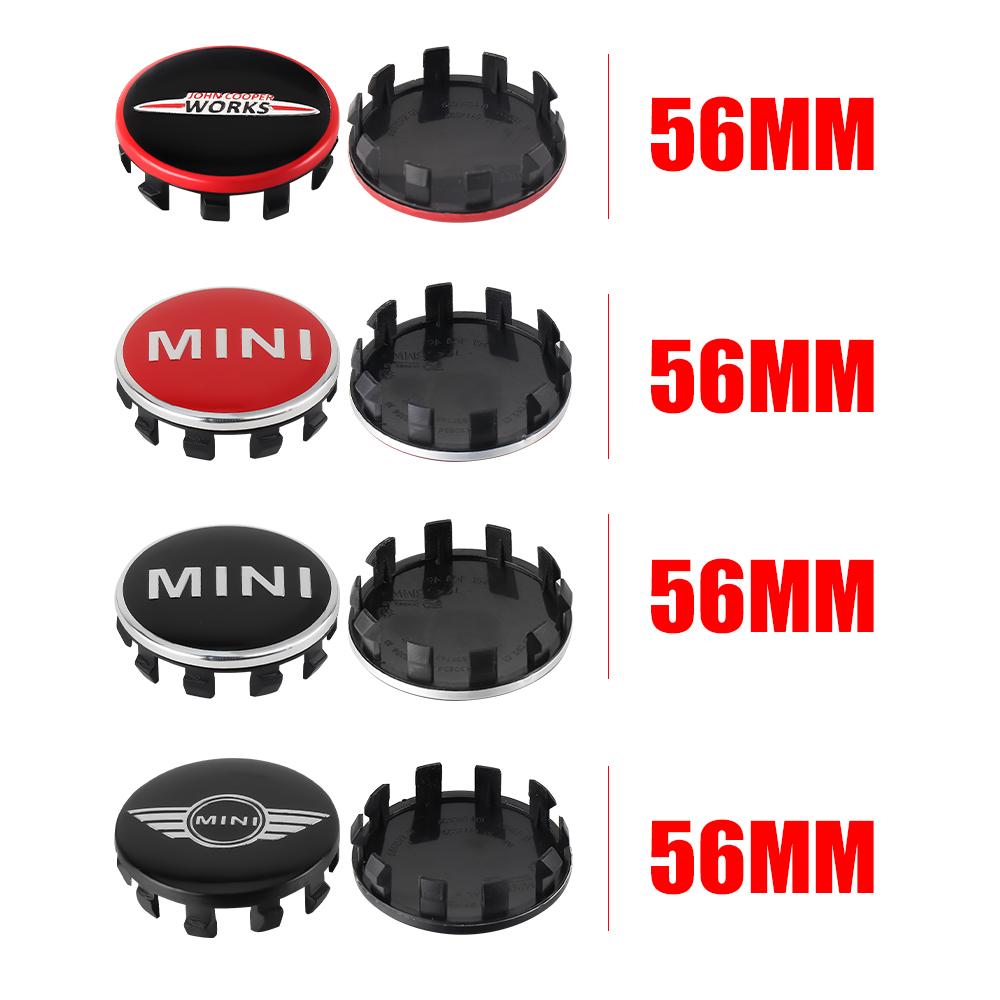 4Pcs 56mm Original Car Wheel Center Hub Caps Covers Hubcap Accessories For Mini Cooper One S R50 R53 R56 R60 F55 F56 R57 R58 R59