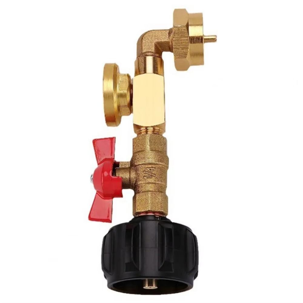 Explosion-proof QCC1 Propane Refill Adapter Leak-proof Gas Tank Refill Adapter  Outdoor