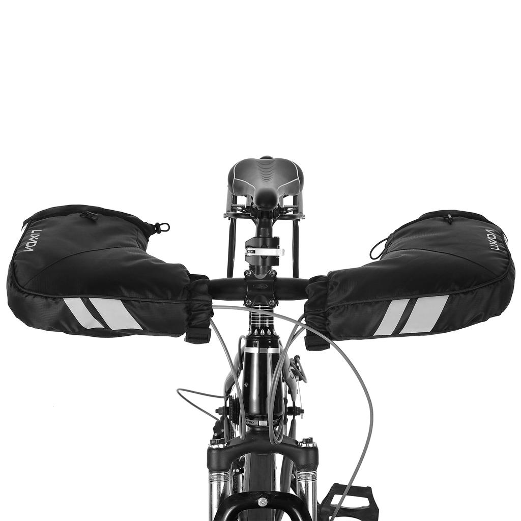 Lixada Bar Mitts Water-resistant Windproof Cold Weather Mountain Bike Handlebar Mittens