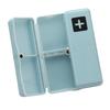Travel Pill Container for Purse Portable Pill Case Box Folding Weekly Pill Organizer