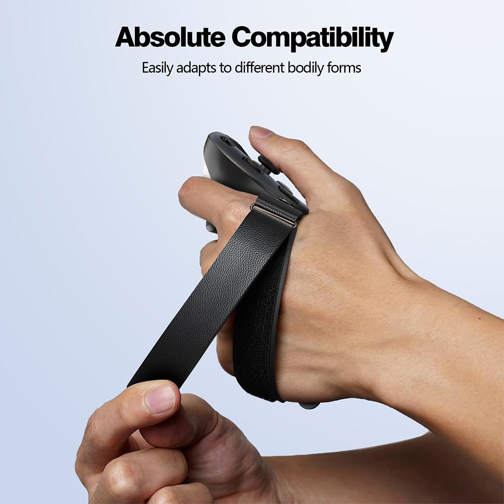 Silicone Controller Grips with Knuckle Straps for Meta Quest 3S Non-Slip Handle Cover for Meta Quest 3 VR Accessories Grip Cover