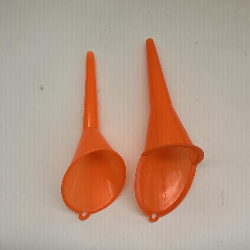 Car Long Stem Funnel Gasoline Oil Fuel Filling Tools Anti-splash Plastic Oil Funnel Motorcycle Refueling Tools Auto Accessories