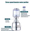 New Water Purifier Filter Tap 360 Degree Swivel Kitchen Faucet Aerator 3 Mode Sprayer Filter Diffuser Shower Water Saving Nozzle