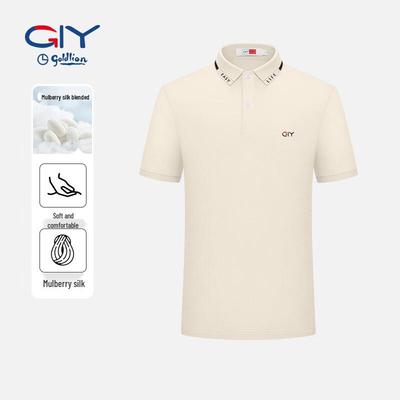 Goldlion Men's Casual Short Sleeve Polo Shirt