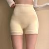 Koreanische Mode Vielseitige Nische Altersreduzierende Strickshorts Weiche und bequeme Sicherheits-Shorts mit Leggings darunter