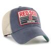 Czapka trucker - 47 Brand - FOUR STROKE Boston Red Sox - Vintage - Biała - Odzież sportowa