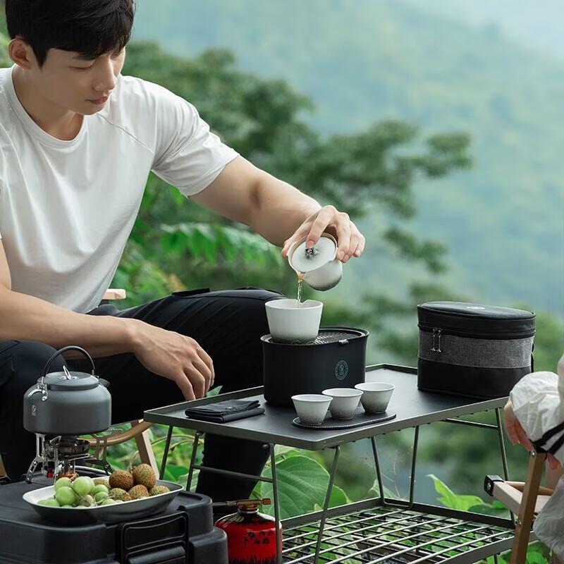 Edenus Portable Kung Fu Tea Set - Silver Edition