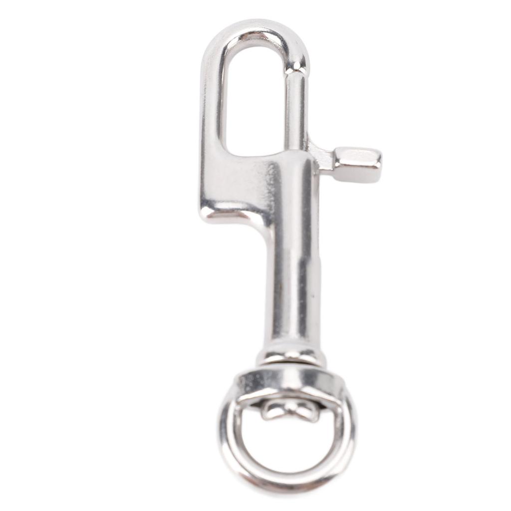 Eye Snap Hook 316 Stainless Steel Quick Release Single Ended Snap Clip for BCD Diving Equipment