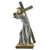 Jesus Statue Cross Decoration Home Decor Crafts Church Decorations Catholic Gift Resin Jesus Figurines Jesus Resin Statue Jesus