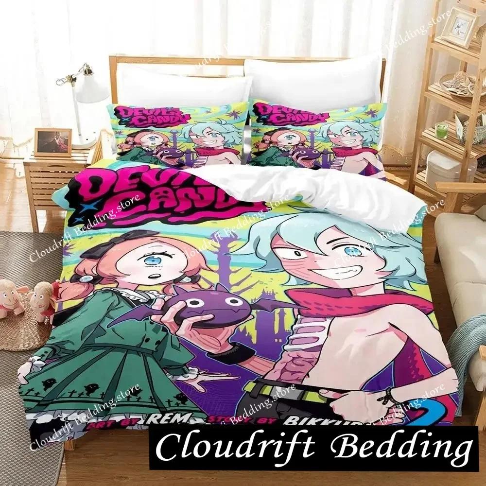 Devil's Candy Bedding Set Single Twin Full Queen King Size Bed Set Adult Kid Bedroom Duvet Cover Sets 3D Anime Bed Sheet Set026