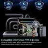 AI Smart Full Charge Disconnecter Type C Overcharge Protector Auto Disconnect Battery Saver Dual Mode Universal Device Adapter